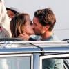 Helen Hunt et Luke Wilson en couple sur le tournage du film "Ride" à Venice Beach, le 15 août 2013.