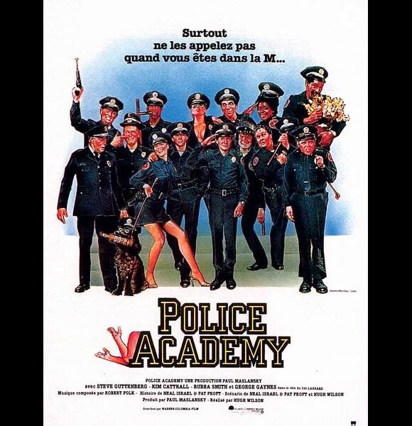Affiche du film Police Academy.