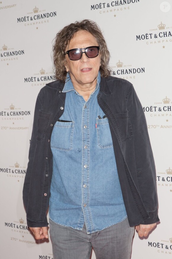 Mick Rock lors des 270 ans de Moët & Chandon à New York le 20 août 2013.