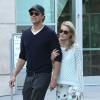 Ali Larter et son mari Hayes MacArthur vont au cinéma à Hollywood, le 8 août 2013.