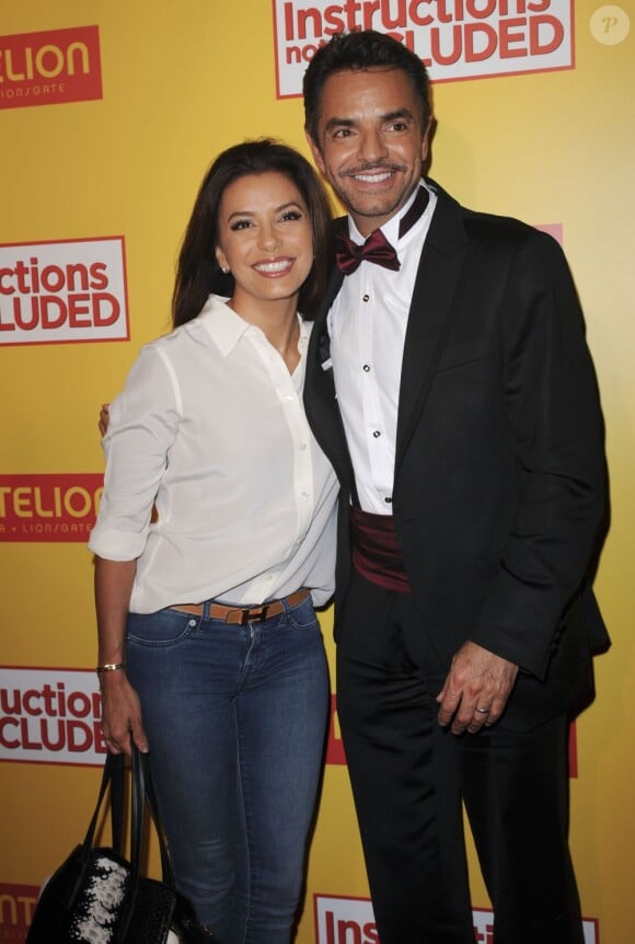 Eva Longoria, Eugenio Derbez attending the premiere of 'Instructions Not Included' held at TCL Chinese Theater in Hollywood, Los Angeles, CA, USA on August 22, 2013. Photo by Apega/ABACAPRESS.COM23/08/2013 - Los Angeles