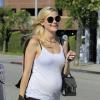 Exclusif - Jaime King, enceinte, fait du shopping à Beverly Hills, le 28 juin 2013.