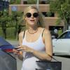 Exclusif - Jaime King, enceinte, fait du shopping a Beverly Hills, le 28 juin 2013.