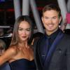 Kellan Lutz et sa petite amie Sharni Vinson à l'avant-première du film Twilight Révélation : Partie 2 à Los Angeles, le 12 novembre 2012.