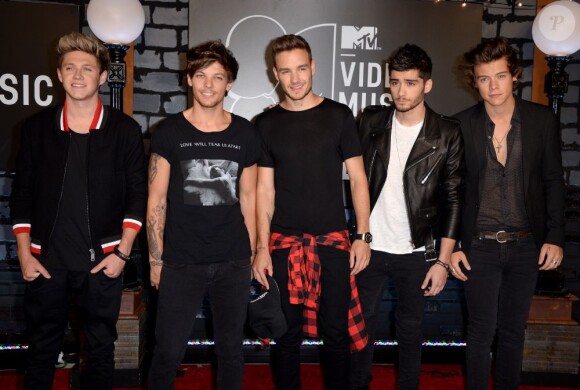 One Direction aux MTV Video Music Awards 2013 à New York le 25 août 2013.