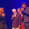 Charles Aznavour lors du Festival Charles Trenet organisé à Narbonne, le 23 août 2013.