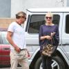 Gwen Stefani et Gavin Rossdale se rendent au restaurant Hugo's à West Hollywood pour un déjeuner en tête à tête. Los Angeles, le 27 août 2013.