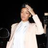 Rihanna quitte le restaurant Giorgio Baldi à Santa Monica, le 28 août 2013.