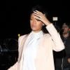 Rihanna quitte le restaurant Giorgio Baldi à Santa Monica, le 28 août 2013.
