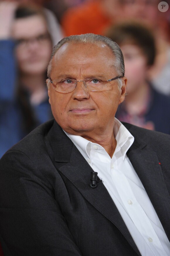 Gérard Louvin - Enregistrement de l'émission "Vivement Dimanche" diffusée le 6 avril 2012.
