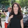 Exclusif - Robin Tunney est venue presenter "Mentalist saison 5" auprès de ses fans Français dans les locaux de TF1 avec Nikos Aliagas, le 17 juin 2013.