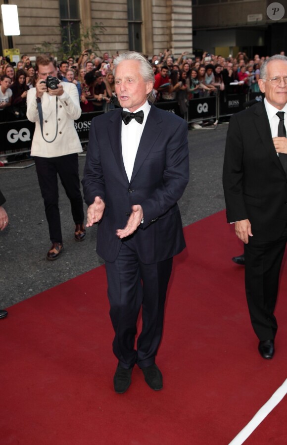 Michael Douglas lors de la soirée des GQ Men of the Year Awards à Londres, le 3 septembre 2013.