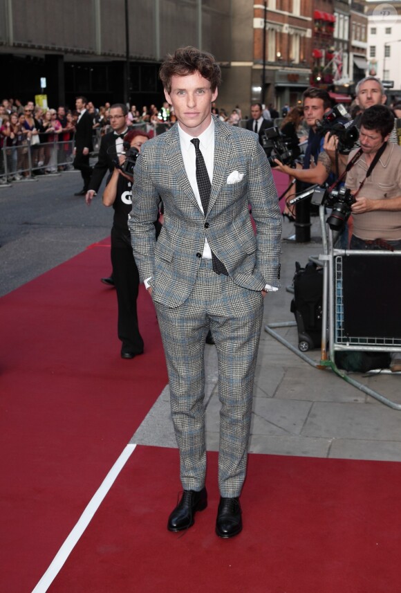 Eddie Redmayne lors de la soirée des GQ Men of the Year Awards à Londres, le 3 septembre 2013.