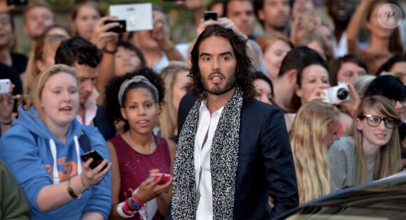 Russell Brand attends the GQ Men of the Year Awards in association with Hugo Boss at the Royal Opera House, London, UK, Tuesday September 3, 2013. Photo by Anthony Devlin/PA Wire/ABACAPRESS.COM04/09/2013 - London