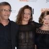 Abdellatif Kechiche, Adèle Exarchopoulos et Léa Seydoux lors du photocall de La Vie d'Adèle au Festival du film de Toronto le 5 septembre 2013