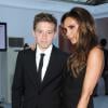 Victoria Beckham et son fils Brooklyn à la cérémonie annuelle des "Glamour Women of the Year Awards", à Londres, le 4 Juin 2013.