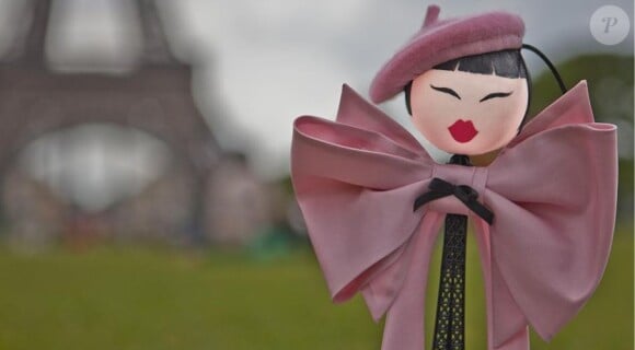 La poupée de Chantal Thomass l'édition 2013 de l'exposition Frimousses de Créateurs, initiative de l'Unicef.