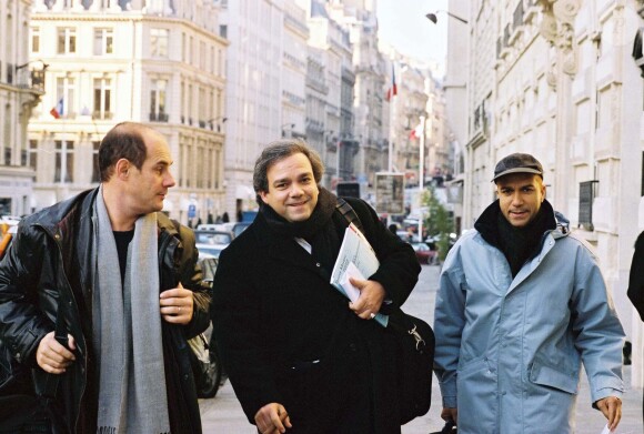 Didier Bourdon, Bernard Campan et Pascal Légitimus à Paris en 2001