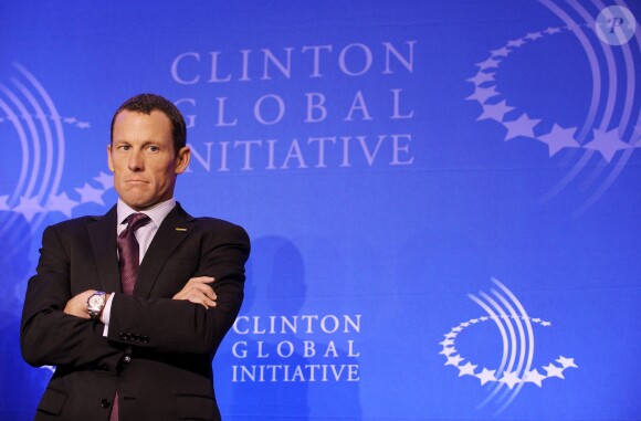 Lance Armstrong lors de la Clinton Global Initiative de New York le 24 septembre 2008