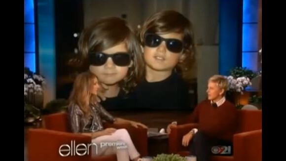 Céline Dion et ses jumeaux aux cheveux longs : ''L'école veut que je les coupe''