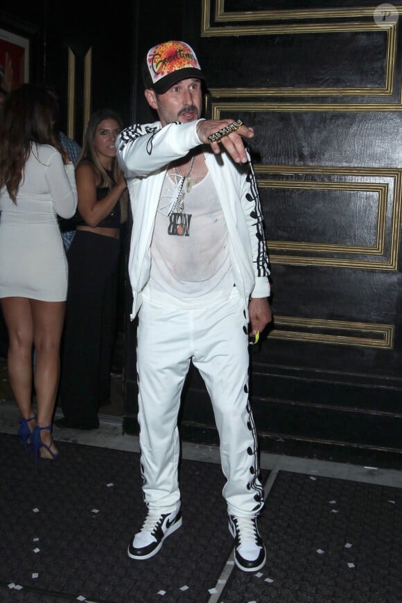 David Arquette a fêté son anniversaire lors d'une soirée de folie de Bootsy Bellows, le 7 septembre 2013.