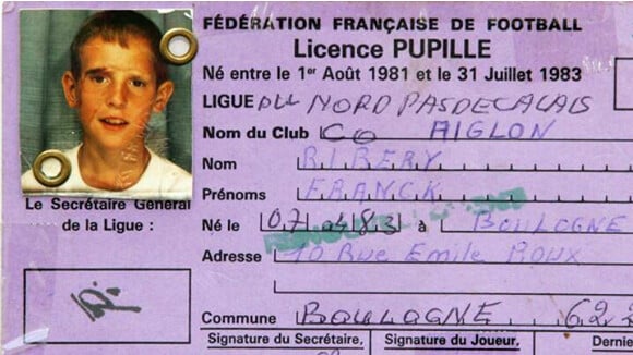 Franck Ribéry à 10 ans : L'étonnante photo surgie du passé