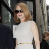 Nicole Kidman arrive aux studios Spring à New York pour assister au défilé Calvin Klein. New York, le 12 septembre 2013.