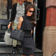 Victoria Beckham quitte la boutique J. Crew dans le quartier de SoHo. New York, le 12 septembre 2013.