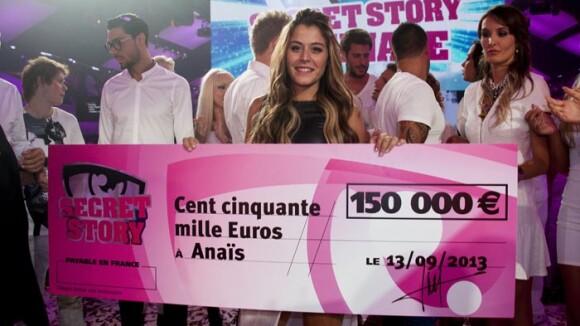 Secret Story 7 - La finale : Anaïs la grande gagnante repart avec 174 630 euros