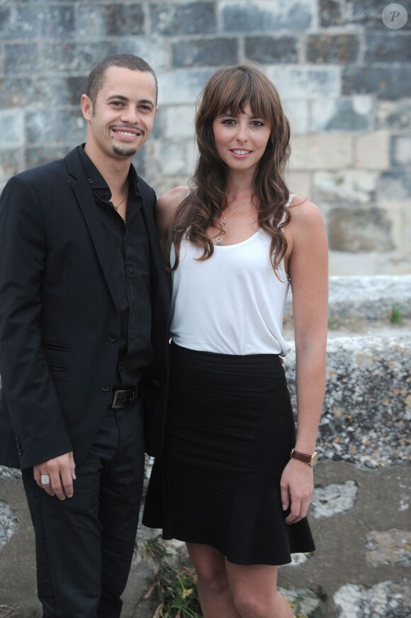 Julie Boulanger et Ambroise Michel posent pour la série 'Cut' - 15e Festival De La Fiction TV de La Rochelle le 13 septembre 2013.