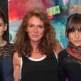 La princesse Clotilde de Savoie (Clotilde Courau), Maruschka Detmers, et Flore Bonaventura à la projection du téléfilm 'La Source' lors du 15e Festival de la Fiction TV de La Rochelle le 13 septembre 2013