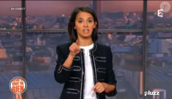 Sophia Aram dans Jusqu'ici tout va bien sur France 2 le lundi 16 septembre 2013