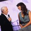 Exclusif - Charles Aznavour, Nolwenn Leroy - Enregistrement de l'émission "Hier encore" présentée par Charles Aznavour et Virginie Guilhaume à l'Olympia le 6 septembre 2013. L'émission a été diffusée le 14 septembre.
