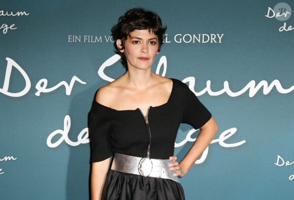 Audrey Tautou à la première du film L'écume des jours à Berlin, le 17 septembre 2013.