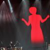 Patricia Kaas au concert des Francofolies hommage à Edith Piaf, au Beacon Theatre à New York, le 19 septembre 2013.