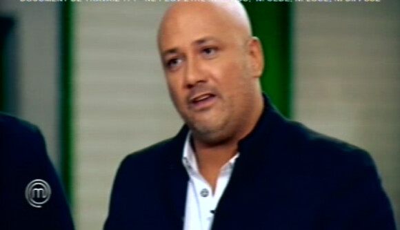 Frédéric Anton dans Masterchef 4, le vendredi 20 septembre 2013 sur TF1.