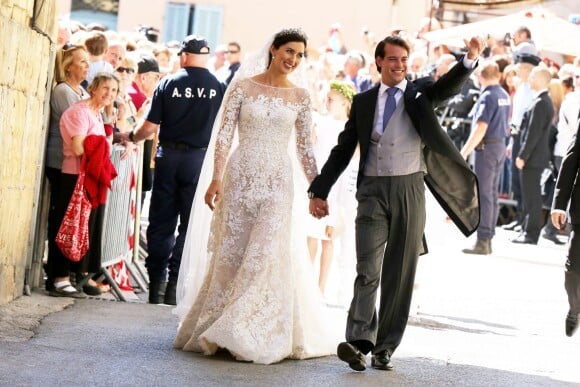 Le très beau mariage du prince Felix de Luxembourg et la princesse Claire en la basilique Sainte Marie-Madeleine de Saint-Maximin-La-Sainte-Baume, le 21 septembre 2013.
