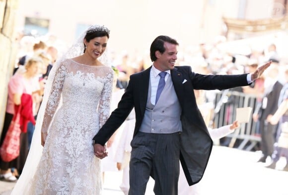 Le très beau mariage du prince Felix de Luxembourg et la princesse Claire en la basilique Sainte Marie-Madeleine de Saint-Maximin-La-Sainte-Baume, le 21 septembre 2013.