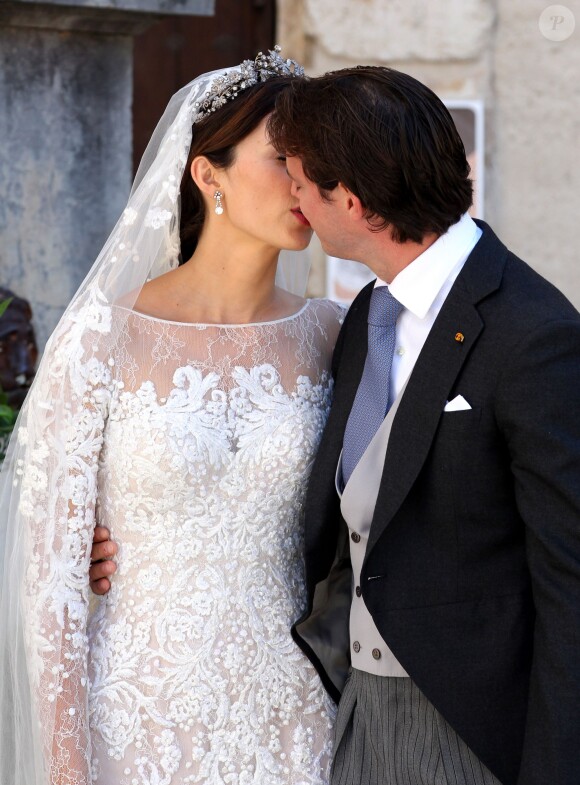 Le très beau mariage du prince Felix de Luxembourg et la princesse Claire en la basilique Sainte Marie-Madeleine de Saint-Maximin-La-Sainte-Baume, le 21 septembre 2013.