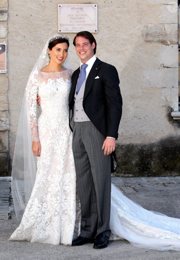 Le très beau mariage du prince Felix de Luxembourg et la princesse Claire en la basilique Sainte Marie-Madeleine de Saint-Maximin-La-Sainte-Baume, le 21 septembre 2013.