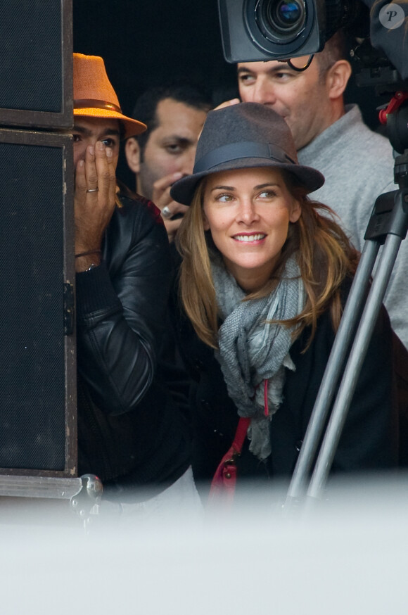 Exclusif - Jamel Debbouze et Melissa Theuriau à la Fête de l'Humanite à La Courneuve le 15 septembre 2013.