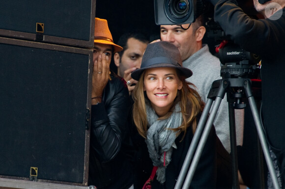 Exclusif - Jamel Debbouze et Melissa Theuriau à la Fête de l'Humanite à La Courneuve le 15 septembre 2013.