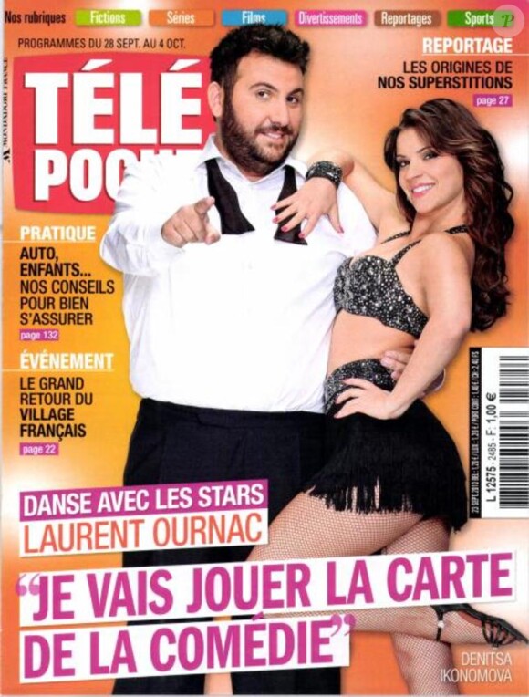 Magazine Télé Poche du 28 septembre 2013.