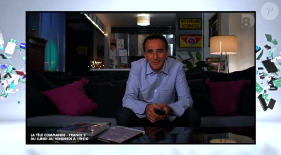 Elie Semoun dans la Télé Commande dans Jusqu'ici tout va bien - Invité de Touche pas à mon poste sur D8 le 24 septembre 2013
