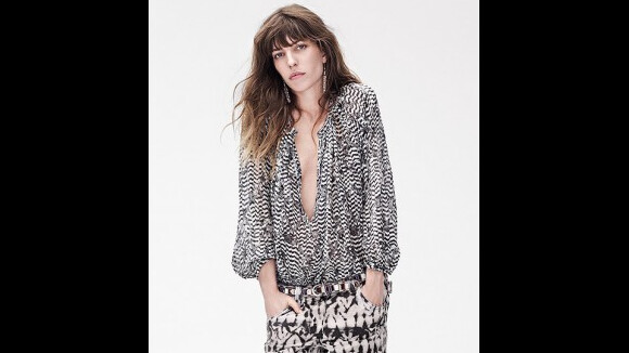 Lou Doillon et Milla Jovovich, Parisiennes rock pour H&M et Isabel Marant