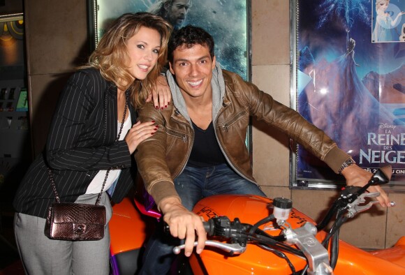 Lorie et Taïg Khris à l'avant-première Link 2, au Grand Rex à Paris, le 30 Septembre 2013.