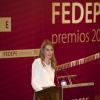 Letizia d'Espagne présidait le 30 septembre 2013 à Madrid la 22e édition des prix de la Fédération espagnole des femmes cadres, dirigeantes, professionnelles et entrepreneuses (FEDEPE).