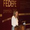Letizia d'Espagne présidait le 30 septembre 2013 à Madrid la 22e édition des prix de la Fédération espagnole des femmes cadres, dirigeantes, professionnelles et entrepreneuses (FEDEPE).