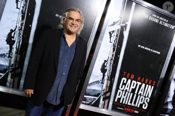 Le réalisateur Paul Greengrass lors de l'avant-première du film Capitaine Phillips à Los Angeles le 30 septembre 2013