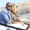 Exclusif - Beyoncé, Jay-Z et leur fille Blue Ivy passent leurs vacances à Formentera. Le 2 septembre 2013.